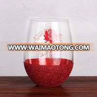 New Personalized Design Stemless Wine Glass Cup