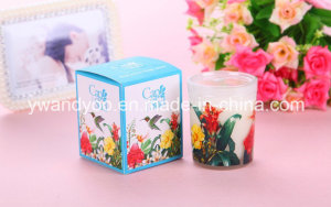 Christmas Scented Soy Wax Candle in Glass Jar with Gift Box